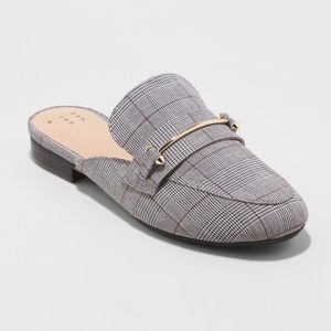 Women's Remmy Plaid Backless Loafers